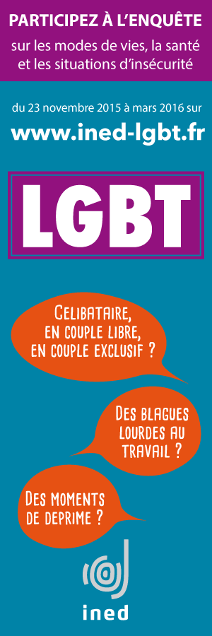 Participez à l’enquête de l’Ined sur les LGBT