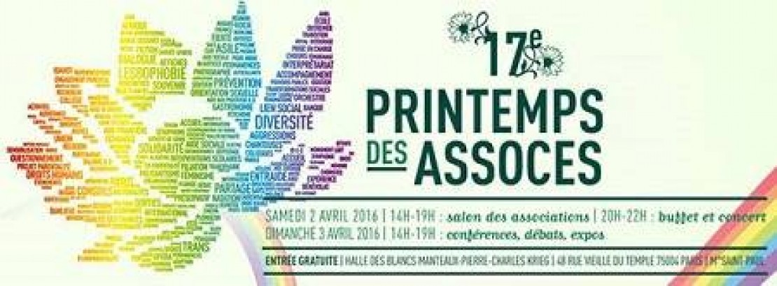 17ème Printemps des Assoces : RDV le 2 avril 2016